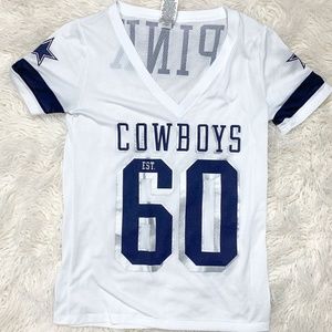 Victoria's Secret Pink Dallas Cowboys Shirt Jersey